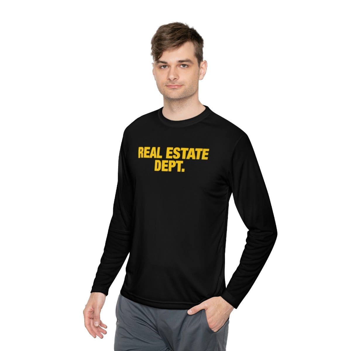 Unisex Lightweight Long Sleeve Tee - Image 11