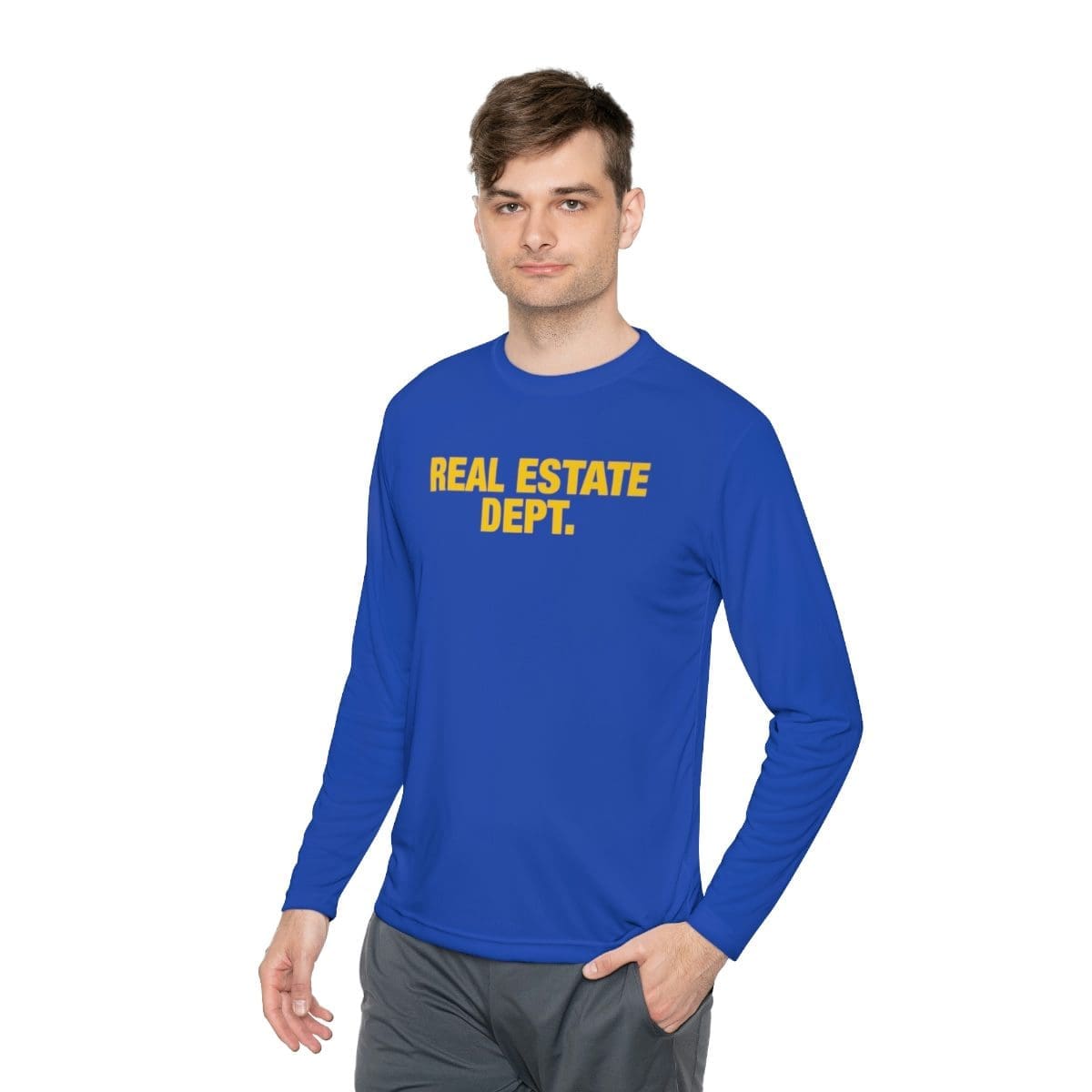 Unisex Lightweight Long Sleeve Tee - Image 3