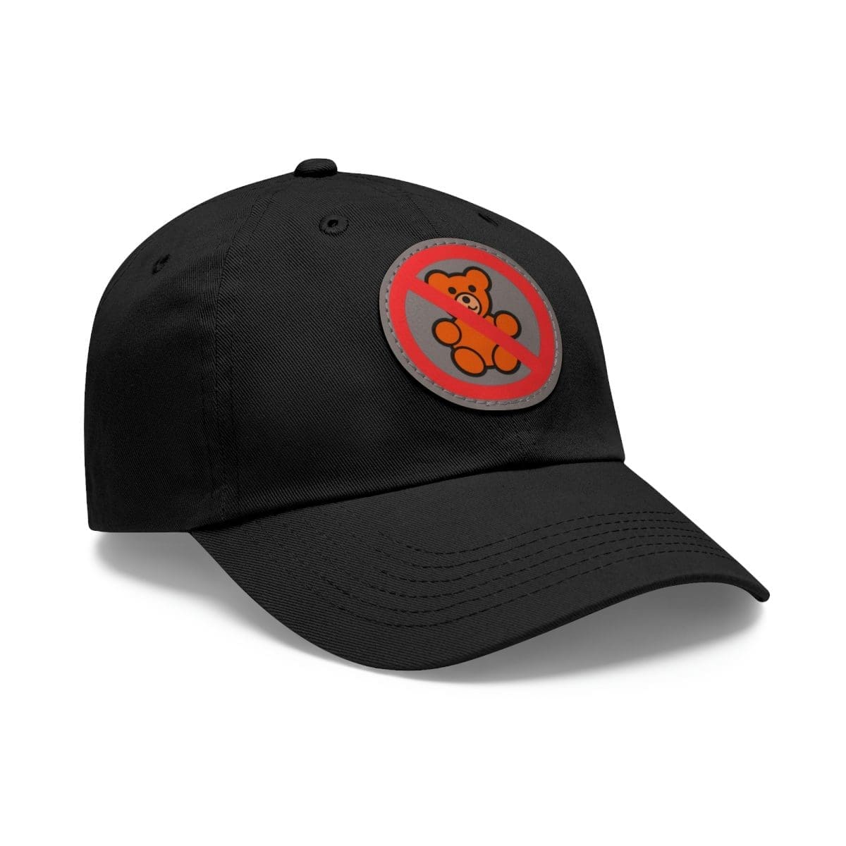 Dad Hat with Leather Patch (Round) - Image 16