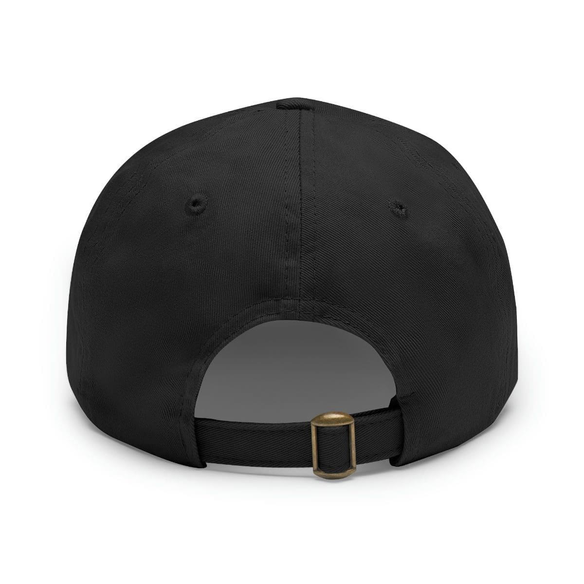Dad Hat with Leather Patch (Round) - Image 17