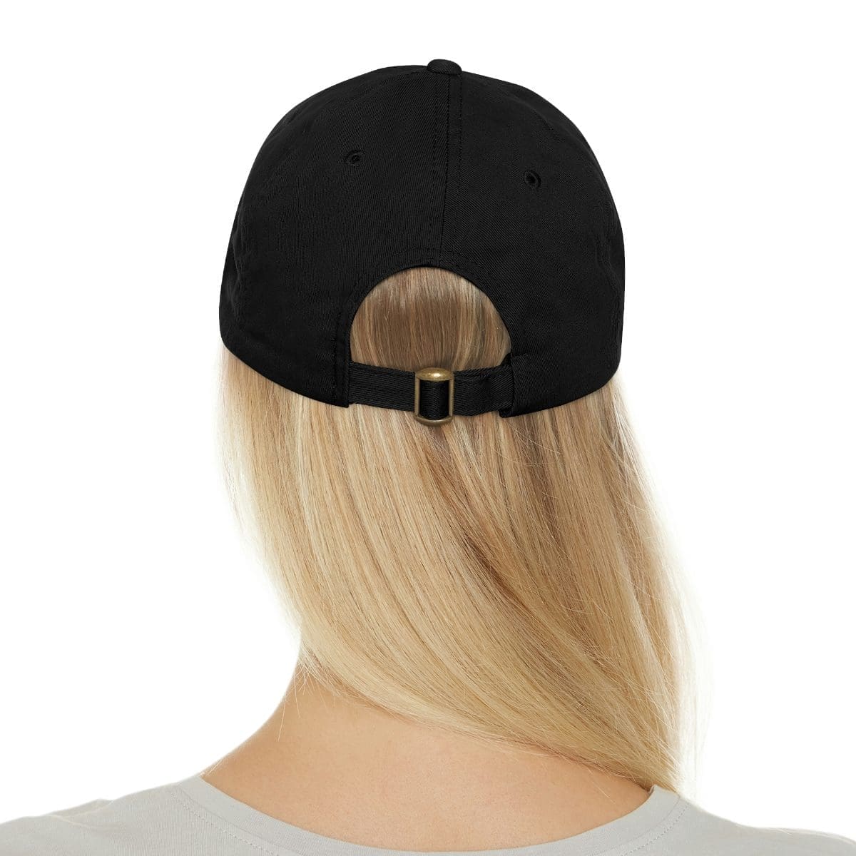 Dad Hat with Leather Patch (Round) - Image 20
